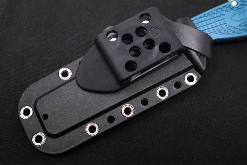 Spyderco Enuff 2 - K390 Steel / Drop Point Blade / Blue FRN Handle FB31PBL2K390