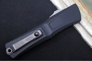 Microtech Combat Troodon OTF Gen III - Apocalyptic Finish / Dagger Blade / Black Handle - 1142-10AP - Northwest Knives