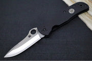 Spyderco Terzuola Starmate SPRINT RUN - Black G-10 Handle / CPM-20CV Steel / Modified Clip Point Blade C55G20CVP - Northwest Knives