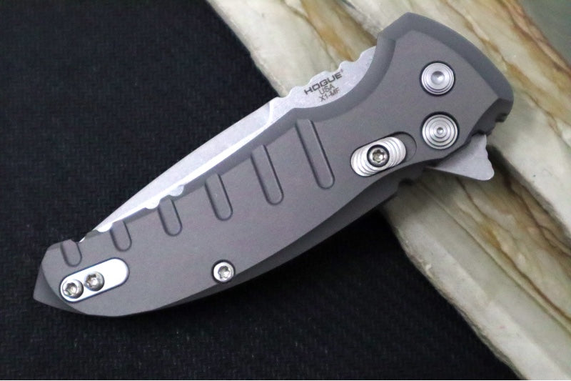 Garage Sale Hogue Microflip X1 Manual - Grey (Silver) Handle 24172