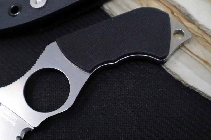 Garage Sale Spyderco Swick - Black G-10 Handle FB14S6