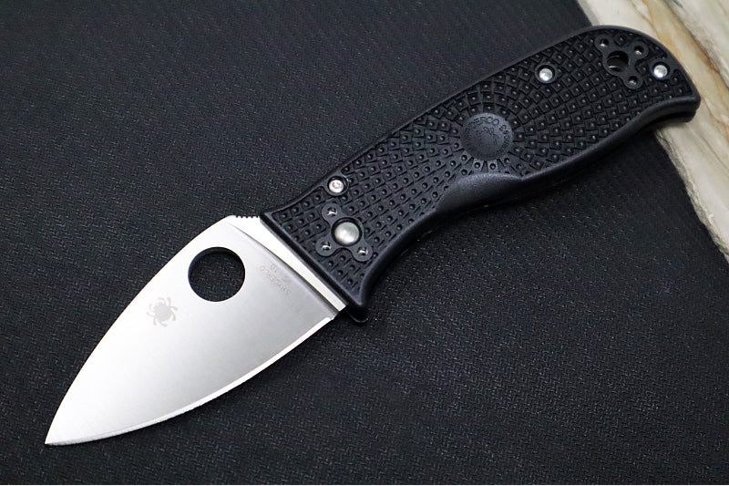 Garage Sale Spyderco Lil' Temperance 3 - Black Fiberglass Reinforced Nylon Handle C69PBK3