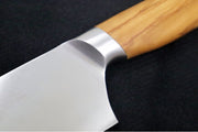 Cangshan Cutlery Oliv Series 4pc Fine Edge Steak Knife - Swedish 14C28N Steel - Solid Olive Wood Handle - Northwest Knives