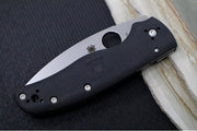 Spyderco Shaman Lightweight - Black FRN Handle / CTS-BD1N Steel / Stonewashed Finish C229SBK - Northwest Knives