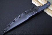 Spyderco Shelter Cove Fixed Blade - 8Cr17MoV Steel / Trailing Point Blade / Black Contoured G-10 Handle FB52GP - Northwest Knives