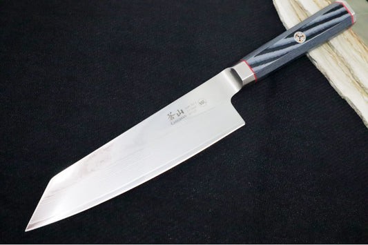 Cangshan Cutlery YARI Series 7" Kiritsuke Knife - Forged X-7 Damascus - Gray Magnetic Sheath 501233