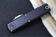 Microtech UTX-85 OTF Gen IV- Tanto Blade / Stonewashed Finish / Black Anodized Aluminum Handle 12334-10 - Northwest Knives