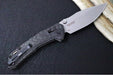 Zero Tolerance 0203CF Manual Folder - M390 Steel / Stonewashed Finish / Black Carbon Fiber Handle - Northwest Knives