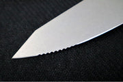 Benchmade 4001 Table Knife Set - TumbledFinish / CPM-154 Steel / Black G-10 Handles - Made in Portland, Oregon USA - Northwest Knives