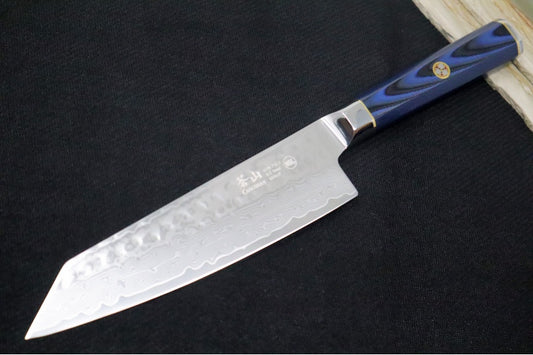 Cangshan Cutlery Kita Series 7" Kiritsuke - 67 Layered Forged X-7 Damascus - Magnetic Wood Saya Sheath 501417