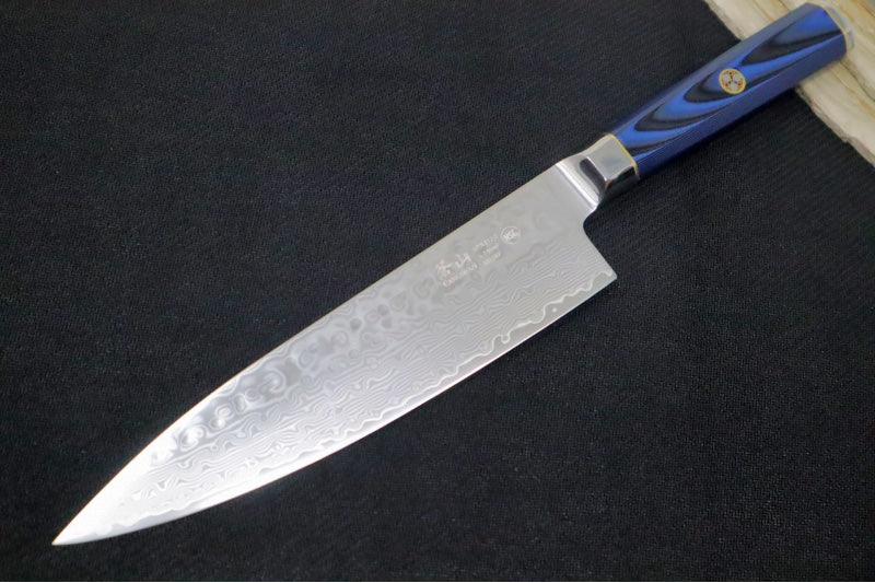 Cangshan Cutlery Kita Series 8" Chef - 67 Layered Forged X-7 Damascus - Magnetic Wood Saya Sheath 501387 - Northwest Knives