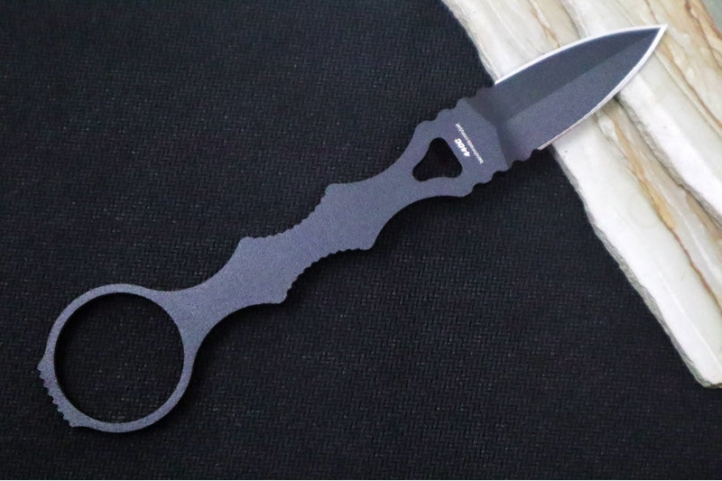 Benchmade 173BK Mini SOCP Dagger - 440C Black Dagger Blade / Injection Molded Plastic Sheath - Northwest Knives