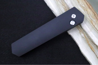 Boker Kwaiken Compact Auto - 154CM Steel / Stonewashed Kwaiken Blade / Black Anodized Aluminum 01BO254