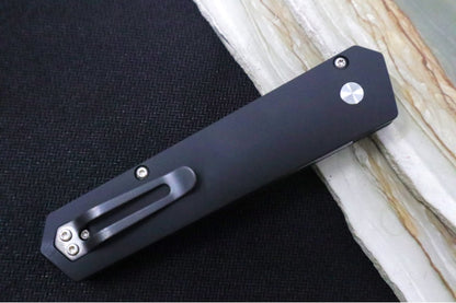 Boker Kwaiken Compact Auto - 154CM Steel / Stonewashed Kwaiken Blade / Black Anodized Aluminum 01BO254