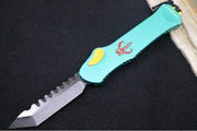 Heretic Knives Hydra Bounty Hunter Single Action OTF - Black Tanto Blade / CPM-Magnacut Steel / Bounty Hunter Anodized Aluminum Handle H006-6A-BOUNTY - Northwest Knives