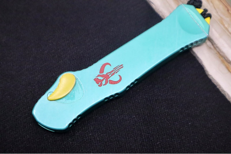 Heretic Knives Hydra Bounty Hunter Single Action OTF - Black Tanto Blade / CPM-Magnacut Steel / Bounty Hunter Anodized Aluminum Handle H006-6A-BOUNTY