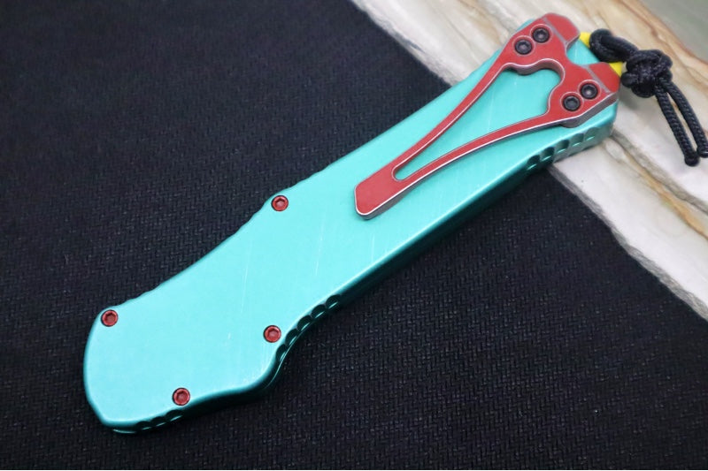 Heretic Knives Hydra Bounty Hunter Single Action OTF - Black Tanto Blade / CPM-Magnacut Steel / Bounty Hunter Anodized Aluminum Handle H006-6A-BOUNTY