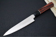 KIWAMI - 6" Petty Knife - Aus 8 Damascus - Pakkawood Octagon Handle - Made in Seki City, Japan - Northwest Knives