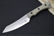 Messermeister - Overland Chef 4.5" Utility Knife - Nitro-B Blade Steel - Ultra-Rough Raw Canvas Micarta Handle - Handcrafted in Maniago, Italy - Northwest Knives