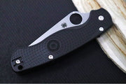 Spyderco Paramilitary 2 Lightweight - Black FRN Handle / Satin Blade / BD1N Steel - C81PBK2 - Northwest Knives