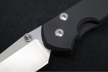 Chris Reeve Knives Large Sebenza 31 NWK Exclusive - Drop Point Blade / CPM-Magnacut Steel / Armor Black Cerakote Handle / Charcoal Lanyard L31-1734