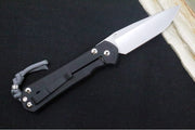 Chris Reeve Knives Large Sebenza 31 NWK Exclusive - Drop Point Blade / CPM-Magnacut Steel / Armor Black Cerakote Handle / Charcoal Lanyard L31-1734 - Northwest Knives