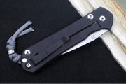 Chris Reeve Knives Large Sebenza 31 NWK Exclusive - Drop Point Blade / CPM-Magnacut Steel / Armor Black Cerakote Handle / Charcoal Lanyard L31-1734 - Northwest Knives
