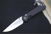 Chris Reeve Knives Large Sebenza 31 NWK Exclusive - Drop Point Blade / CPM-Magnacut Steel / Armor Black Cerakote Handle / Charcoal Lanyard L31-1734 - Northwest Knives