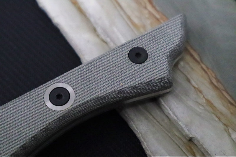 Messermeister - Overland Chef 9" Carving Knife - Nitro-B Blade Steel - Ultra-Rough Raw Canvas Micarta Handle - Handcrafted in Maniago, Italy