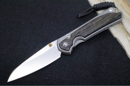 Chris Reeve Knives Small Sebenza 31 - Insingo Blade / Bog Oak Inlay / CPM-Magnacut (A2)