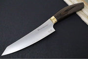Messermeister Kawashima Series - 6" Utility Knife - Takefu San Mai Blade - Powdered SG2 Steel - Walnut Pakkawood Handle - Made in Seki City, Japan - Northwest Knives