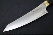 Messermeister Kawashima Series - 6" Utility Knife - Takefu San Mai Blade - Powdered SG2 Steel - Walnut Pakkawood Handle - Made in Seki City, Japan - Northwest Knives