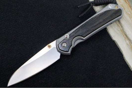 Chris Reeve Knives Small Sebenza 31 - Insingo Blade / Bog Oak Inlay / CPM-Magnacut (A3)