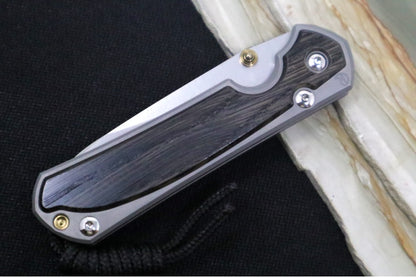 Chris Reeve Knives Small Sebenza 31 - Insingo Blade / Bog Oak Inlay / CPM-Magnacut (A3)
