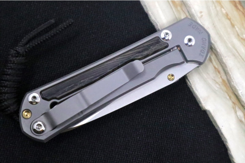 Chris Reeve Knives Small Sebenza 31 - Insingo Blade / Bog Oak Inlay / CPM-Magnacut (A3) S31-1124 - Northwest Knives