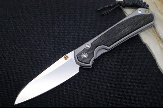 Chris Reeve Knives Small Sebenza 31 - Insingo Blade / Bog Oak Inlay / CPM-Magnacut (A4)