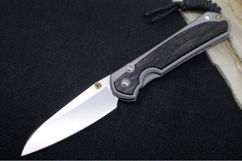 Chris Reeve Knives Small Sebenza 31 - Insingo Blade / Bog Oak Inlay / CPM-Magnacut (A4) S31-1124 - Northwest Knives