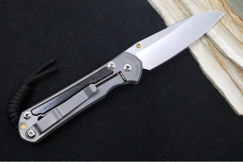 Chris Reeve Knives Small Sebenza 31 - Insingo Blade / Bog Oak Inlay / CPM-Magnacut (A4) S31-1124 - Northwest Knives