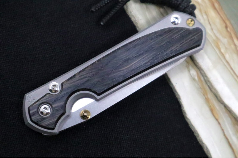 Chris Reeve Knives Small Sebenza 31 - Insingo Blade / Bog Oak Inlay / CPM-Magnacut (A4) S31-1124