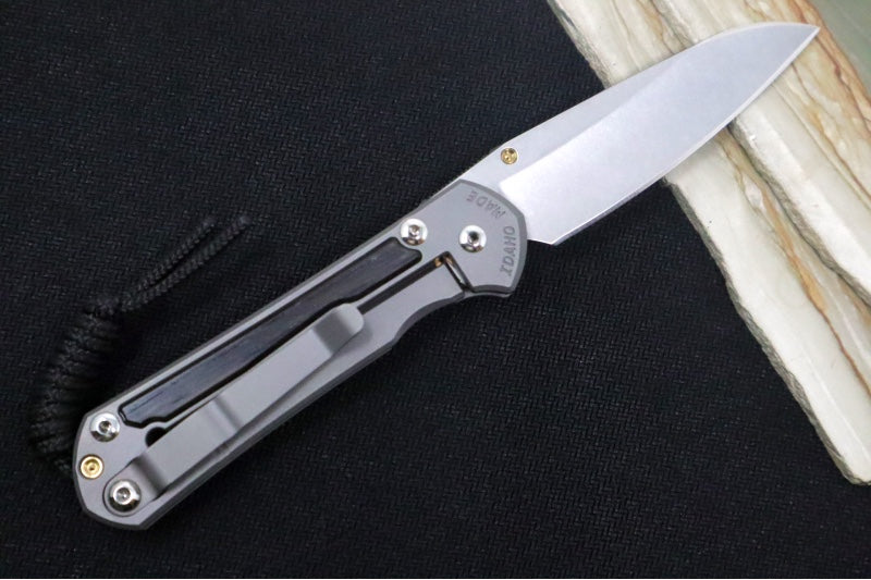 Chris Reeve Knives Small Sebenza 31 - Insingo Blade / Bog Oak Inlay / CPM-Magnacut (A5) S31-1124 - Northwest Knives