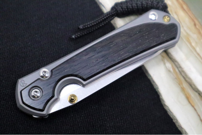 Chris Reeve Knives Small Sebenza 31 - Insingo Blade / Bog Oak Inlay / CPM-Magnacut (A5) S31-1124