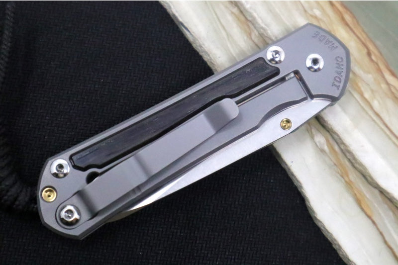 Chris Reeve Knives Small Sebenza 31 - Insingo Blade / Bog Oak Inlay / CPM-Magnacut (A5) S31-1124