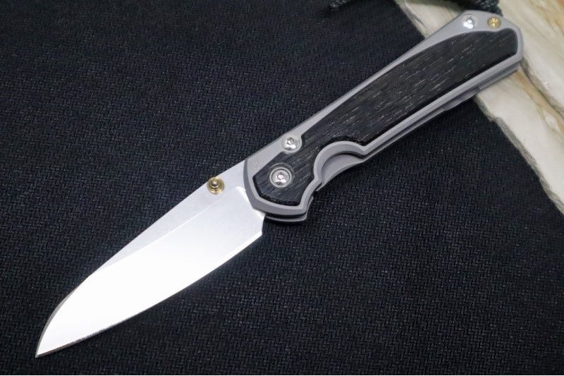 Chris Reeve Knives Small Sebenza 31 - Insingo Blade / Bog Oak Inlay / CPM-Magnacut (A6) S31-1124 - Northwest Knives