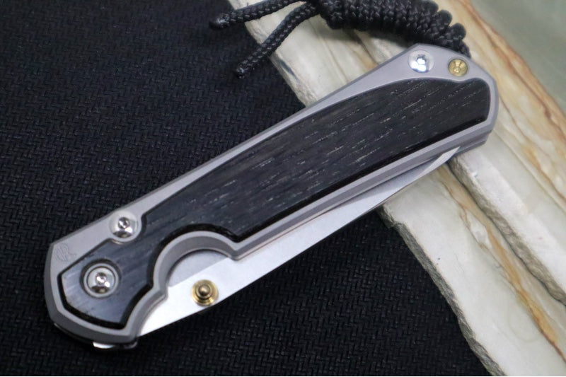 Chris Reeve Knives Small Sebenza 31 - Insingo Blade / Bog Oak Inlay / CPM-Magnacut (A6) S31-1124 - Northwest Knives