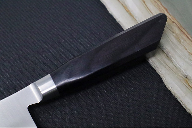 KIWAMI - 8.25" Gyoto Knife - San Mai ZDP189 - Black Pakkawood Handle - Made in Seki City, Japan