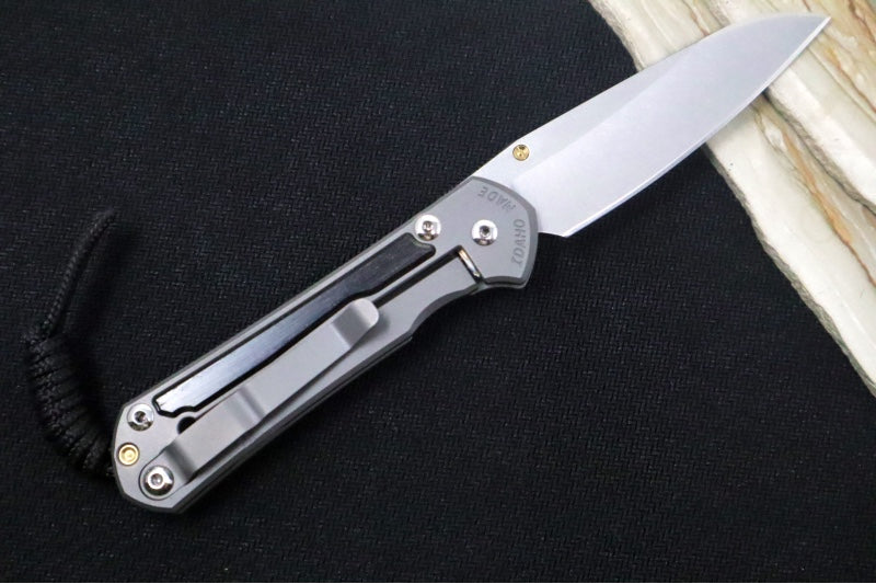 Chris Reeve Knives Small Sebenza 31 - Insingo Blade / Bog Oak Inlay / CPM-Magnacut (A7) S31-1124
