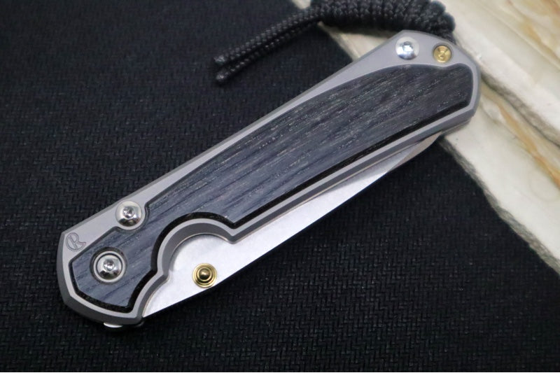 Chris Reeve Knives Small Sebenza 31 - Insingo Blade / Bog Oak Inlay / CPM-Magnacut (A7) S31-1124
