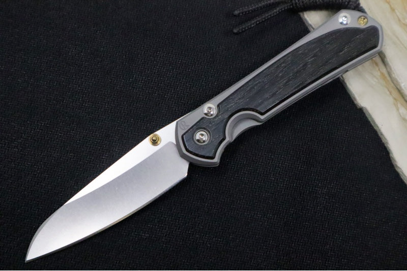 Chris Reeve Knives Small Sebenza 31 - Insingo Blade / Bog Oak Inlay / CPM-Magnacut (A8) S31-1124 - Northwest Knives