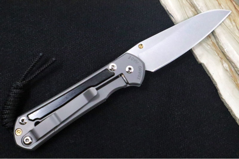 Chris Reeve Knives Small Sebenza 31 - Insingo Blade / Bog Oak Inlay / CPM-Magnacut (A8) S31-1124 - Northwest Knives