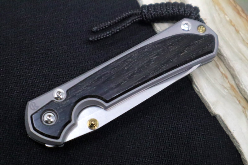 Chris Reeve Knives Small Sebenza 31 - Insingo Blade / Bog Oak Inlay / CPM-Magnacut (A8) S31-1124